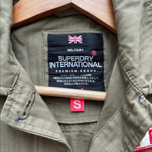 NWOT Superdry rookie patch military jacket - Picture 7 of 10